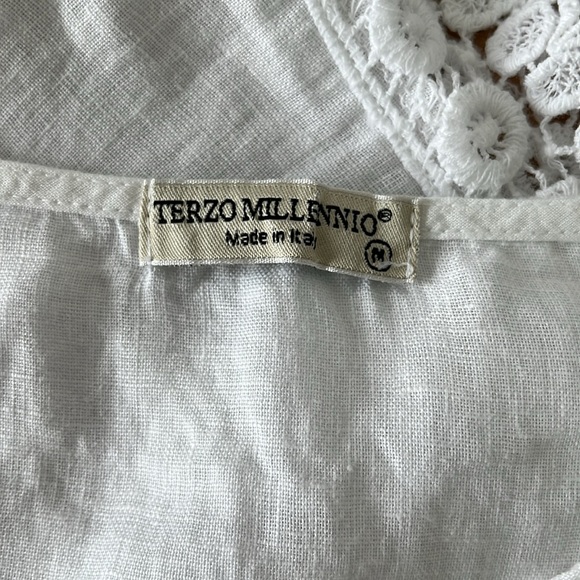 Terzo Millennio Linen Blouse - Picture 4 of 5